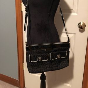 Vera Bradley Black Shoulder Bag